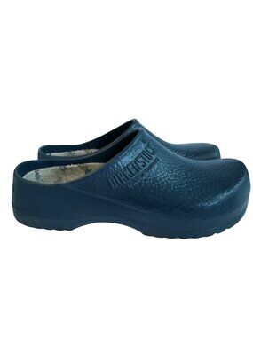 Birkenstock Super Birki Work Garden Clogs Fusion Blue Nursing Shoes Size 6